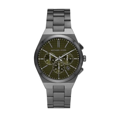 michael kors gunmetal stainless steel watch|Michael Kors Watch 251501.